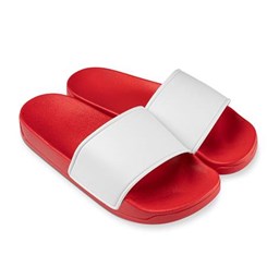 Toon details voor Bathslippers Red / White 42 - voor DTF en Flex Afbeelding van Bathslippers Red / White 42 - voor DTF en Flex
